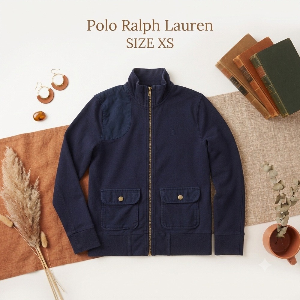 Vintage Gorpcore Polo Ralph Lauren Full Zip Jacket Women XS